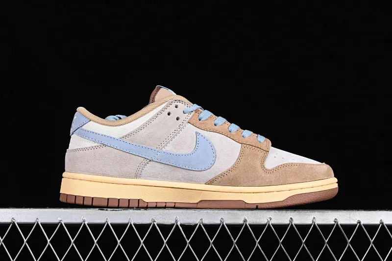 All Categories Nk SB Dunk Series Nk SB Dunk Low Low-top sneakers N version Nk Dunk Low "Sanddrift Blue" Old sand contrast style SB low-top sports and leisure sneakers HF0106-100